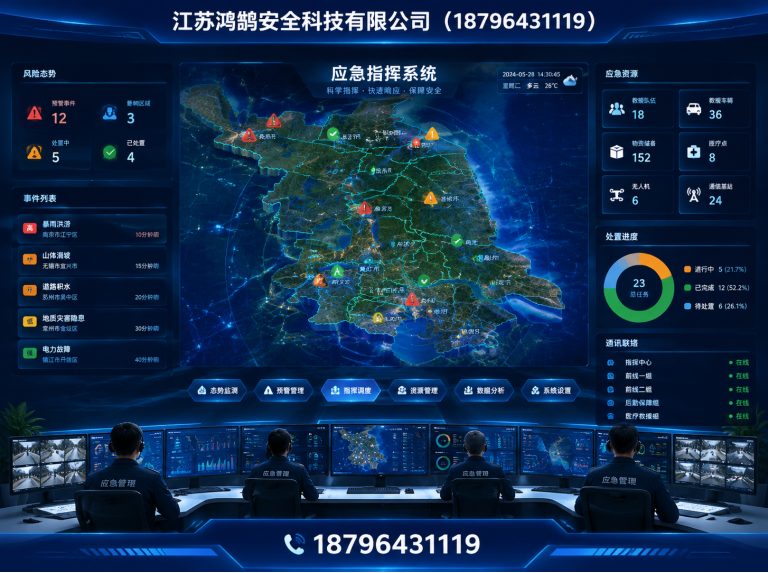 通化应急指挥系统展示图